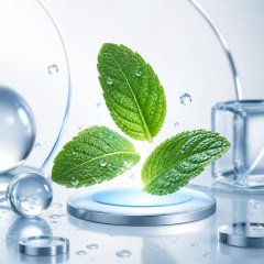 Hojas de menta, componente vegetal de Activium